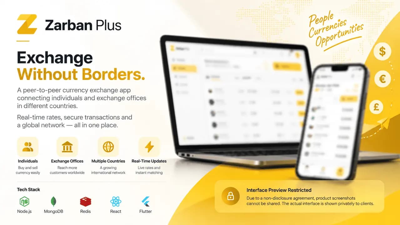 Screens from Zarban Plus
